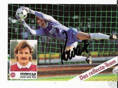 Kurt Kowarz 1 FC Nürnberg 1989-90 Autogrammkarte + A 64414