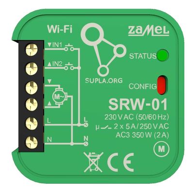 SUPLA WI-FI WLAN Rolladensteuerung App Funkempfänger Smart Home Schalter SRW-01