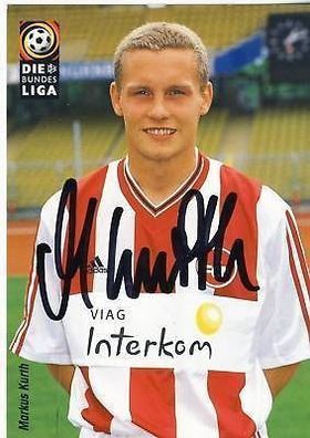 Markus Kurth 1. FC Nürnberg 1998-99 Autogrammkarte + A 64484