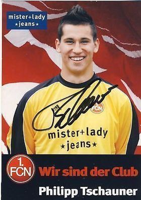 Philipp Tschauner 1. FC Nürnberg 2005-06 Autogrammkarte + A 64581