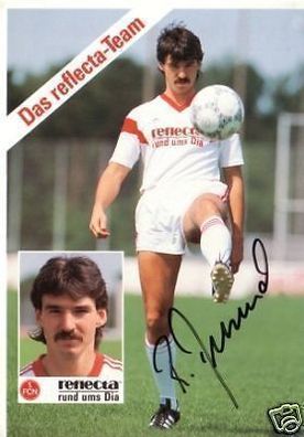 Ralf Dusend 1. FC Nürnberg 1987-88 Autogrammkarte + A 64399