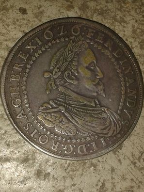 Original Doppeltaler 1626 Graz RDR Habsburg Kaiser Ferdinand II. ca. 57,10g Silber