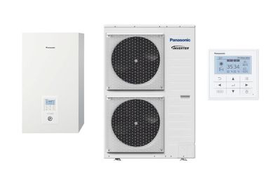 Wärmepumpe Luft/ Wasser Panasonic Aquarea T-CAP Split KIT-WXC16H9E8 16 kW 400 V