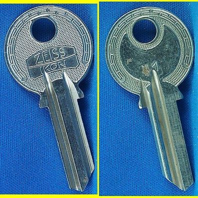 Zeiss Ikon Schlüsselrohling für ältere Profilzylinder - Profil N1 - ca. 70 Jahre alt