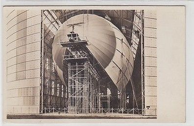 47582 Foto Ak Zeppelin Luftschiff LZ 129 in Bau um 1930