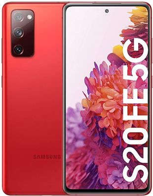 Samsung Galaxy S20 FE 5G, 128 GB, Cloud Red, NEU, OVP, versiegelt