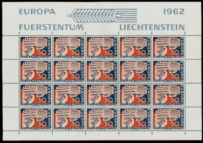 Liechtenstein BLOCK Kleinbogen Nr 418 postfrisch KLEINB X1D7C9E