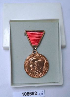DDR Medaille für Verdienste in der Volkskontrolle im Originaletui