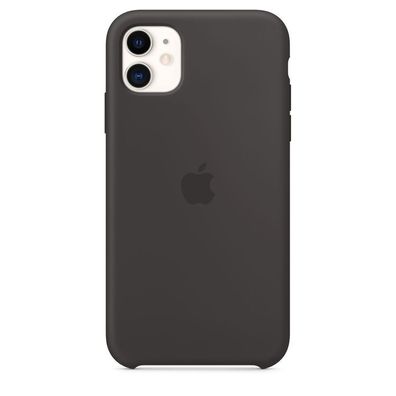 Originalverpackung MWYH2ZM/ A Apple Silikon Cover Hülle, iPhone 11 Pro Max - schwarz