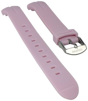 Calypso Uhrenarmband | Kunststoff rosa glatt weich für Modell K5727/2