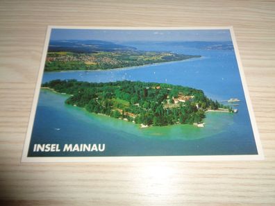 Ansichtskarte, Postkarte-Insel Mainau-Luftaufnahme
