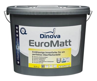 Dinova EuroMatt 12,5 Liter weiß