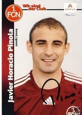 Javier Horacio Pinola 1. FC Nürnberg 2008/09 TOP + A 64650