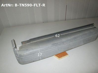 Bürstner Front-Leuchtenträger RECHTS gebraucht (Gaskastendeckel) ca 62 x 18cm ...