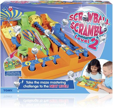 TOMY Screwball Scramble Level 2 Kinderspielzeug Spielzeug Geschicklichkeit