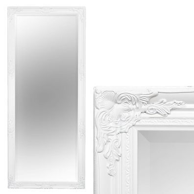 Spiegel HOUSE barock Antik-Weiß ca. 180x80cm Wandspiegel Flurspiegel Badspiegel