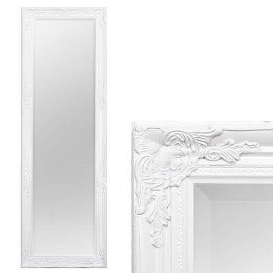 Spiegel HOUSE barock Antik-Weiß ca.170x55cm Wandspiegel Flurspiegel Badspiegel