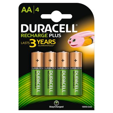 Duracell Oplaadbaar Batterij A4 1300mAh.