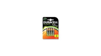 Duracell 5000394090231 Batterij Oplaadbaar Set Van 4xAAA.