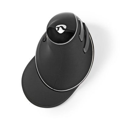 Nedis Ergomsws200bk Ergonomic Wireless Mouse 1600 Dpi 6-button Black.