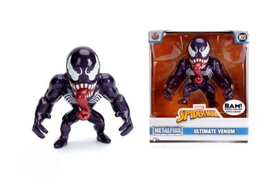 Jada Toys 253221009 Marvel Ultimate Venom Spielfigur 10cm Sammelfigur Figur