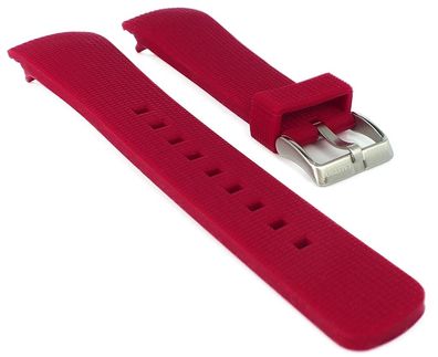 Calypso Chrono | Uhrenarmband rot Kunststoff Spezial Anstoß | K5698/3