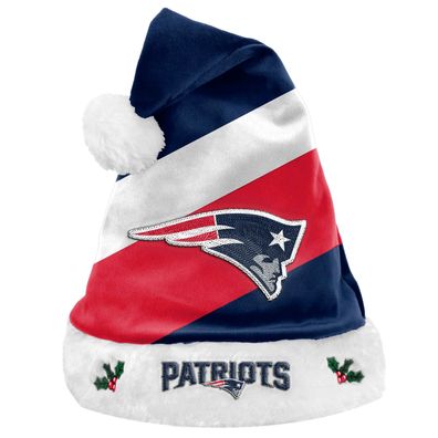 NFL New England Patriots 2019 Santa Claus Hat Mütze Weihnachtsmann Christmas Football