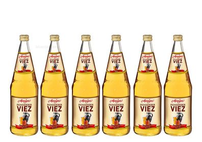 Merziger Feinherber 6x Viez Apfelwein 6x 1l (5,4% Vol) inkl. Pfand Mehrweg- [En