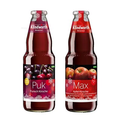 Klindworth Puk und Max Punsch - 1x Alkoholhaltiger Puk Punsch (9,3% Vol) + 1x A