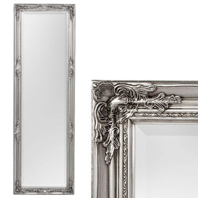 Spiegel HOUSE barock Antik-Silber ca.170x55cm Wandspiegel Flurspiegel Badspiegel