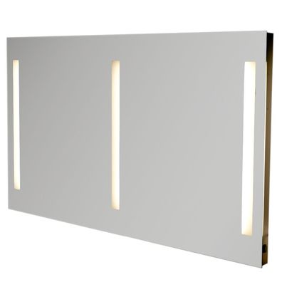 Krollmann Badspiegel TABI 130x70cm Wandspiegel mit Beleuchtung und Schalter