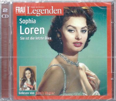 2 CDs: Legenden: Sophia Loren - Sie ist die letzte Diva (2006) Hörsalon SPV 78552 2CD