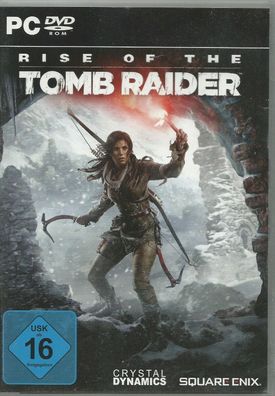 Rise Of The Tomb Raider (PC, 2016, DVD-Box) mit Steam Code, sehr guter Zustand