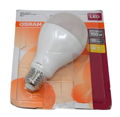 Osram LED Star Classic A Lampe, in Kolbenform mit E27-Sockel, nicht dimmbar