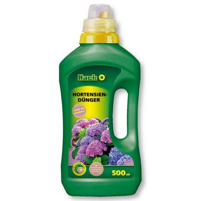 HACK Hortensiendünger 500 ml Flüssigdünger Blütendünger Azaleendünger Moorbeet