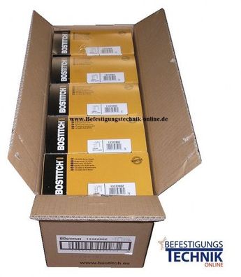 SW7437/19mm B.35mm x L.19mm Kartonverschlussklammer Verpackungsklammer verbronzt