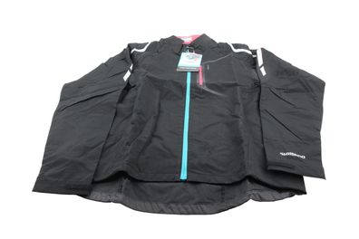 L schwarz Shimano Hybrid Jacke Damen-Jacke Windjacke Gr