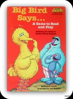 Big Bird Says... (Sesame Street),(Englisch)