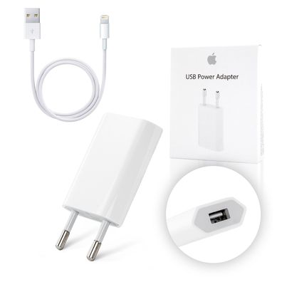 Original Apple Iphone USB Ladegerät Kabel Netzteil Lightning 1 / 2 Meter X XS 7