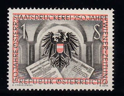 1954 Österreich, MiNr. 1011, postfrisch
