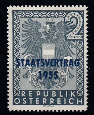 1955 Österreich, MiNr. 1017, postfrisch