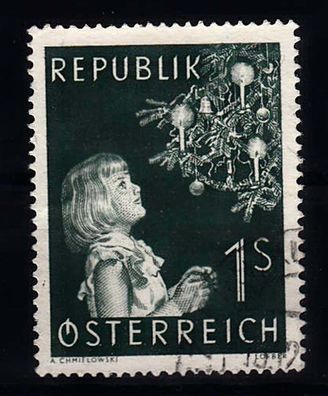 1953 Österreich, MiNr. 994, Rundstempel
