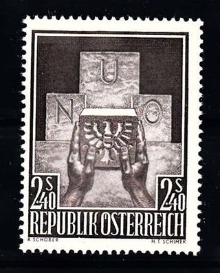 1956 Österreich, MiNr.1025, postfrisch