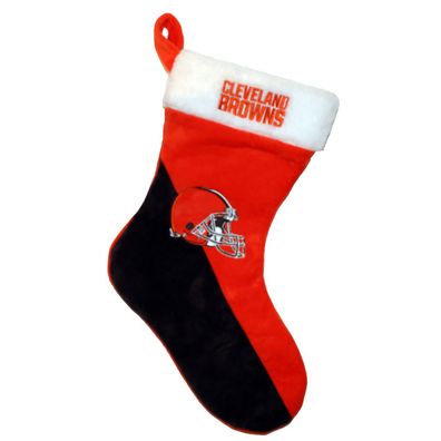 NFL Cleveland Browns 2020 Basic Santa Claus Stocking Nikolaus-, Weihnachtsstrumpf