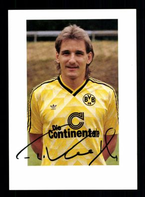 Thomas Kroth Autogrammkarte Borussia Dortmund 1988-89 Original Signiert