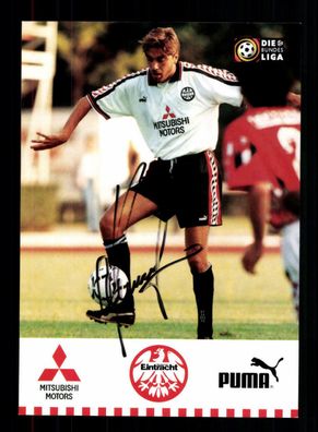 Slobodan Komljenovic Autogrammkarte Eintracht Frankfurt 1997-98 Original Signier