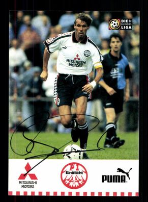 Rudi Bommer Autogrammkarte Eintracht Frankfurt 1997-98 Original Signiert