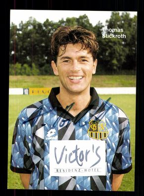 Thomas Stickroth Autogrammkarte 1 FC Saarbrücken 1994-95 Original Signiert