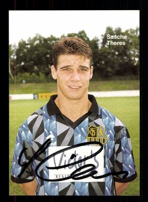 Sascha Theres Autogrammkarte 1 FC Saarbrücken 1994-95 Original Signiert