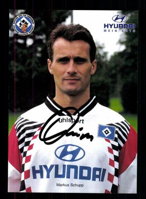Markus Schupp Autogrammkarte Hamburger SV 1996-97 Original Signiert